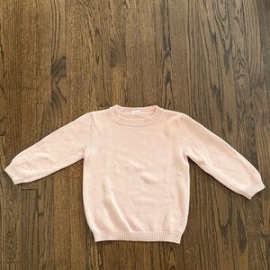 EUC. Minnow Light Pink Knit Sweater